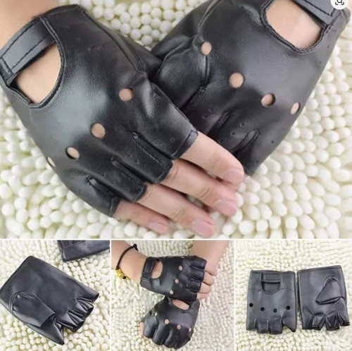 Mens motorcycle fingerless - mens,