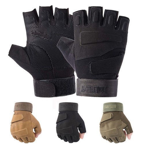 Tactical fingerless gloves - tactical,